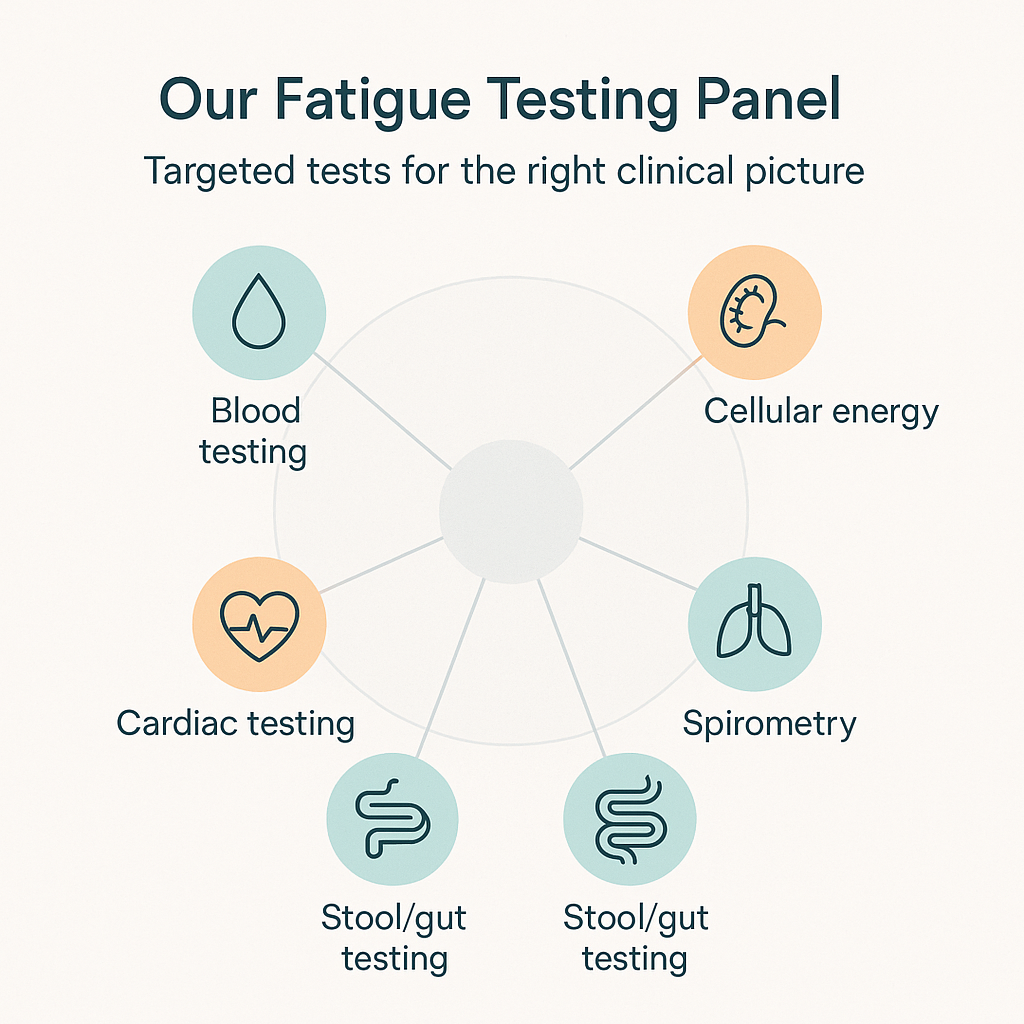 OUR FATIGUE TESTING PANEL